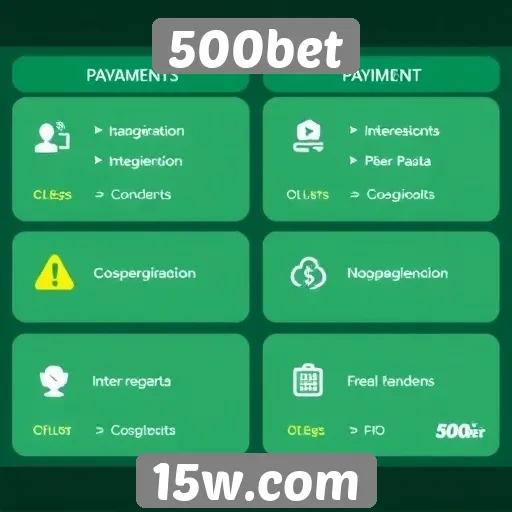 Métodos de pagamento aceitos na 500bet